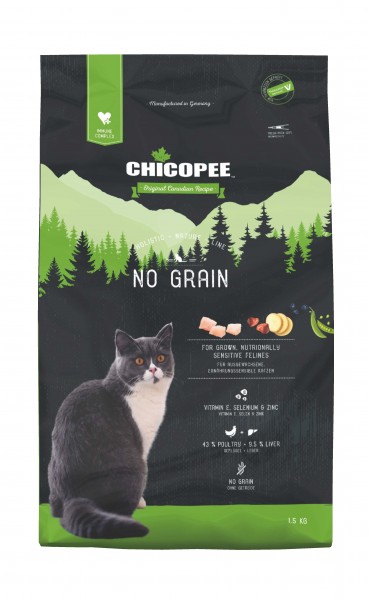 Chicopee Holistic Cat no grain - getreidefrei MHD