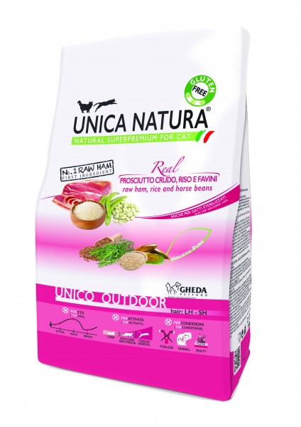 Unica Natura - Prosciutto, Reis und Ackerbohnen outdoor - Cat